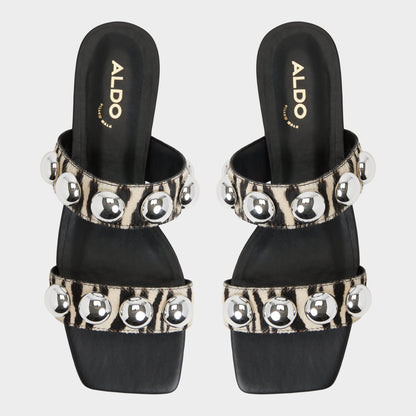 Katalena in White Black - Slide sandal | Aldo