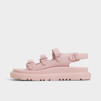 Halendar Light Pink Women's Footbed sandals - Footbed sandal, Footbed sandal | Aldo