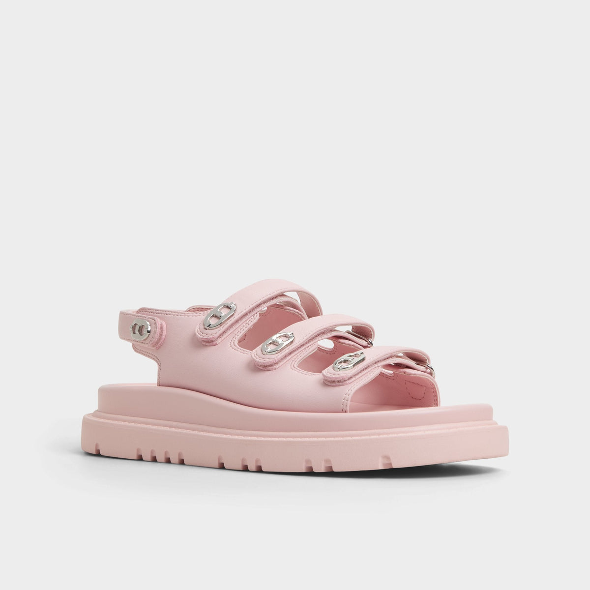 Halendar Light Pink Women's Footbed sandals - Footbed sandal, Footbed sandal | Aldo