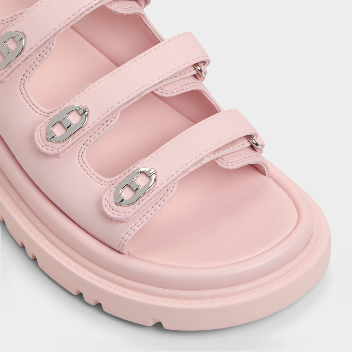 Halendar Light Pink Women's Footbed sandals - Footbed sandal, Footbed sandal | Aldo