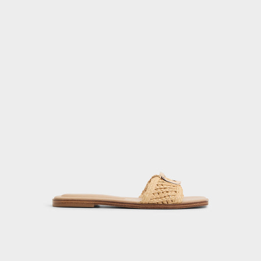 Tidella Natural Women's Flats - Slide sandal | Aldo