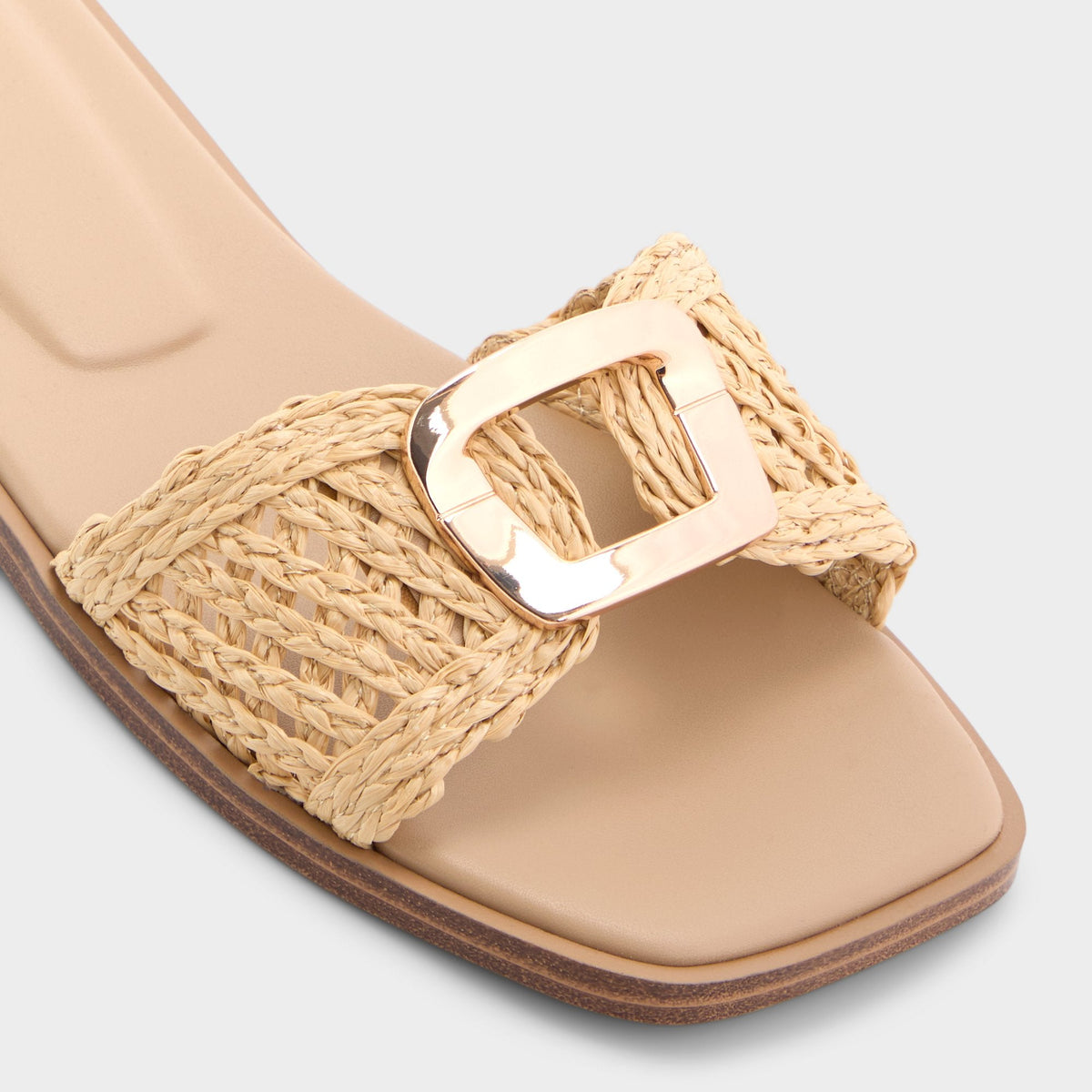 Tidella Natural Women's Flats - Slide sandal | Aldo