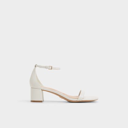 Calliope White/Bone Women's Block heels - Heeled sandal, Block heel | Aldo