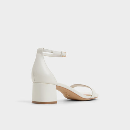 Calliope White/Bone Women's Block heels - Heeled sandal, Block heel | Aldo