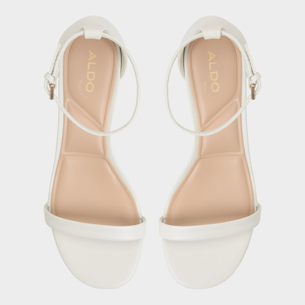 Calliope White/Bone Women's Block heels - Heeled sandal, Block heel | Aldo
