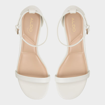 Calliope White/Bone Women's Block heels - Heeled sandal, Block heel | Aldo