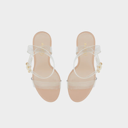 Aniwien Bone Women's Strappy sandals - Strappy heeled sandal, Block heel | Aldo