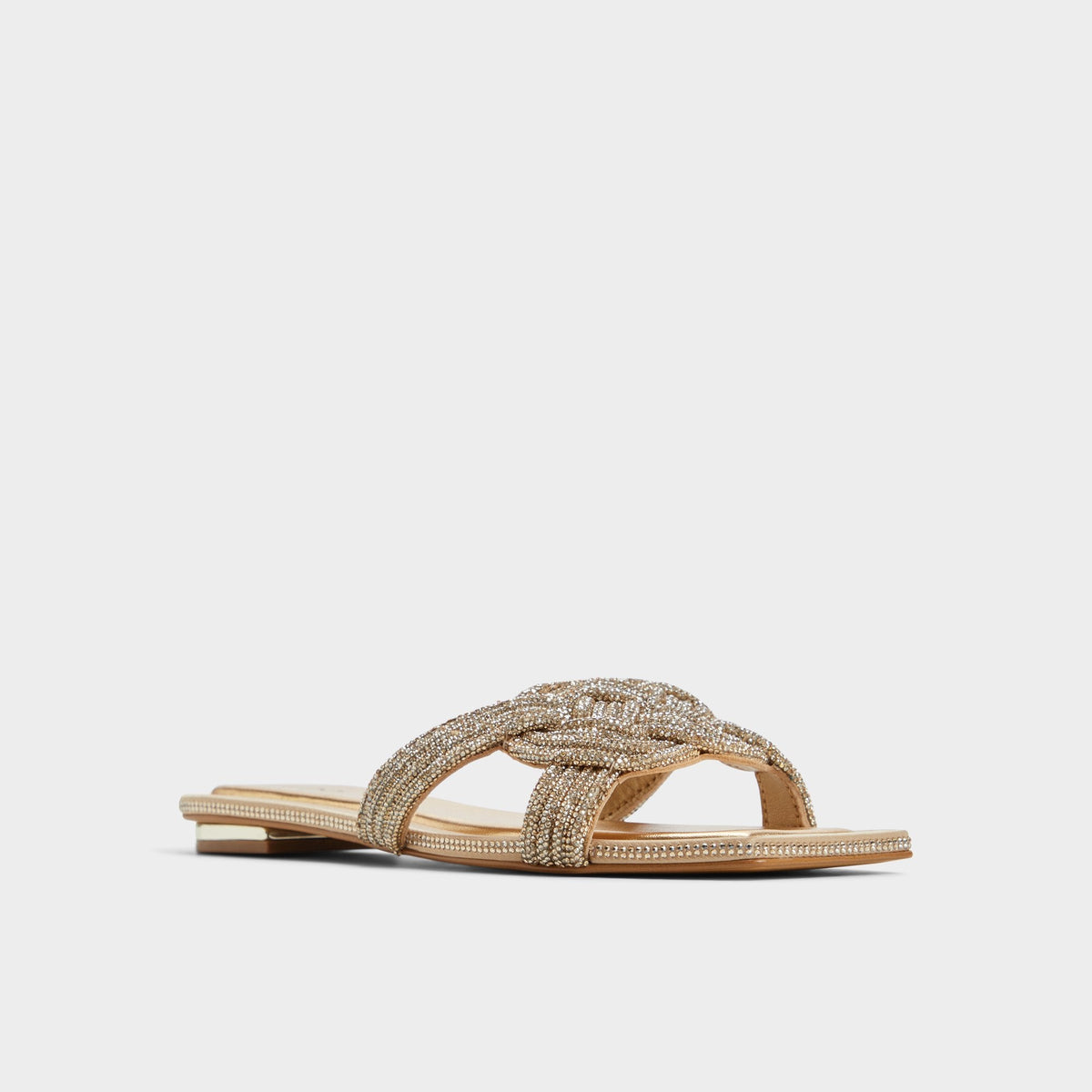 Karlina in Gold - Slide sandal | Aldo