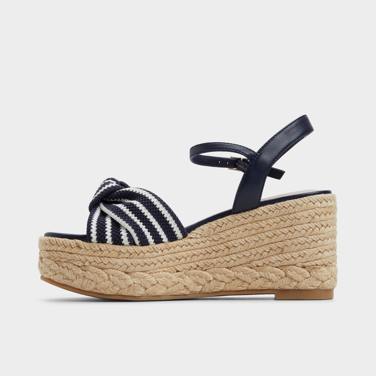 Annamarie Navy Women's Platform sandals - Wedge sandal | Aldo