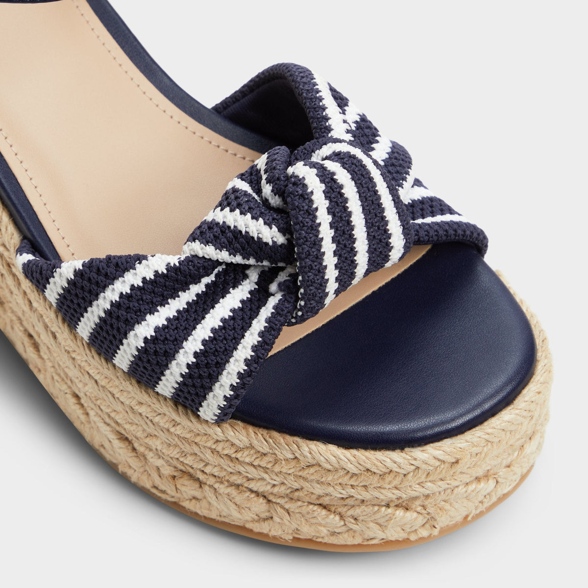 Annamarie Navy Women's Platform sandals - Wedge sandal | Aldo