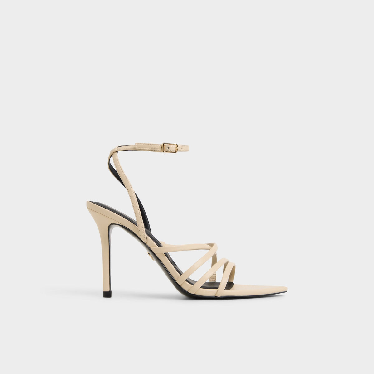 Solania Light Beige Women's Strappy sandals - Heeled sandal, Stiletto heel | Aldo
