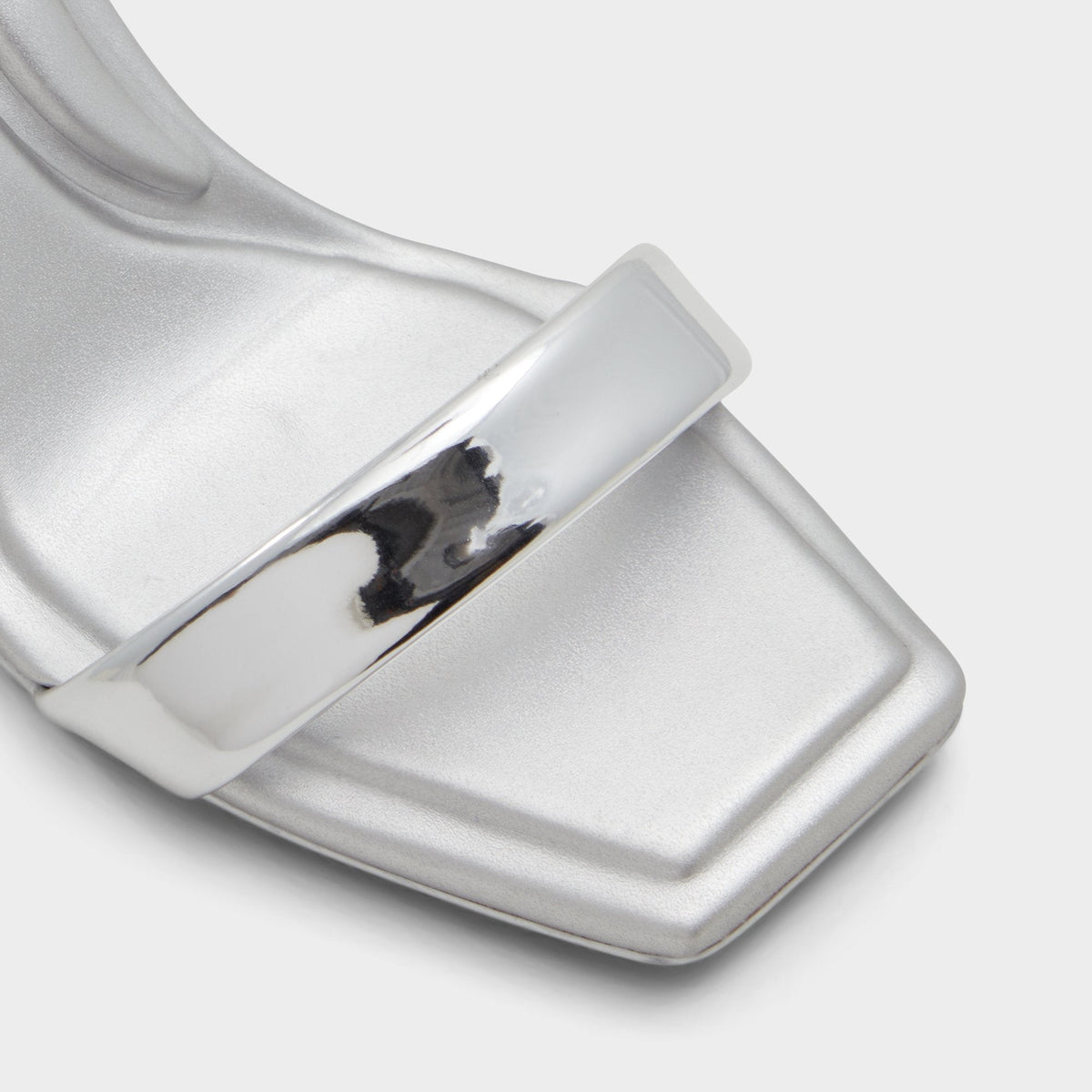 Aurorai Silver Women's Block heels - Strappy heeled sandal, Block heel | Aldo