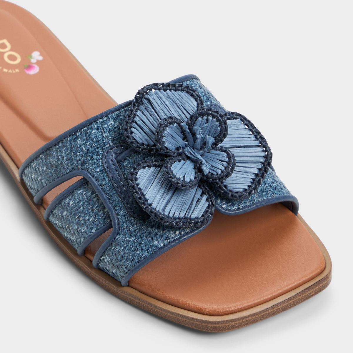 Seaflower Denim Women's Flats - Slide sandal | Aldo