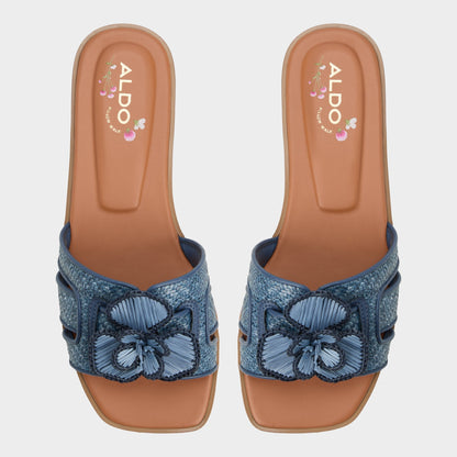 Seaflower Denim Women's Flats - Slide sandal | Aldo