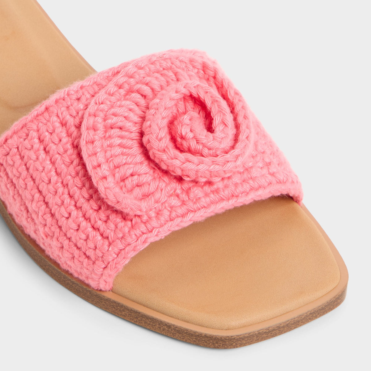 Sabbia Medium Pink Women's Flats - Slide sandal | Aldo