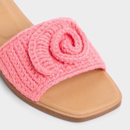 Sabbia Medium Pink Women's Flats - Slide sandal | Aldo