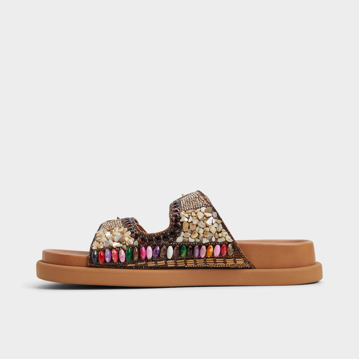 Bohochic Open Brown Women's Footbed sandals - Footbed sandal | Aldo