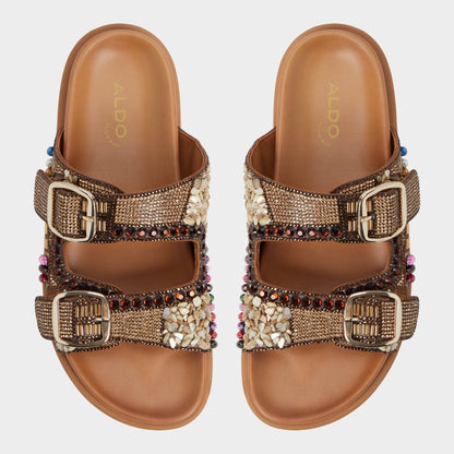 Bohochic Open Brown Women's Footbed sandals - Footbed sandal | Aldo