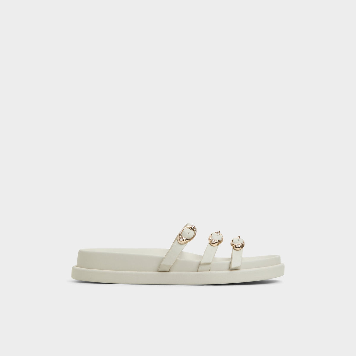 Zephyra White Women's Footbed sandals - Footbed sandal, Footbed sandal | Aldo