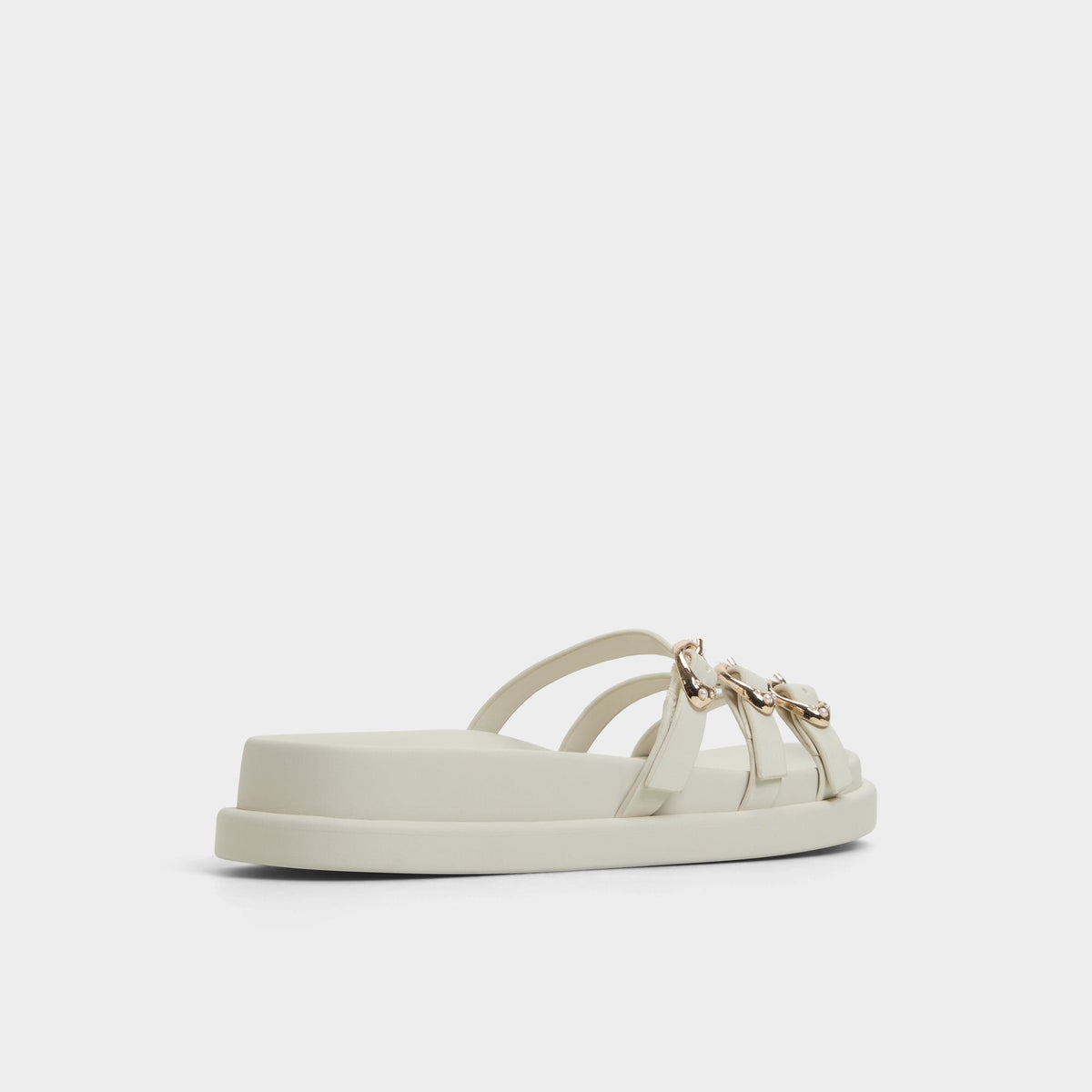 Zephyra White Women's Footbed sandals - Footbed sandal, Footbed sandal | Aldo