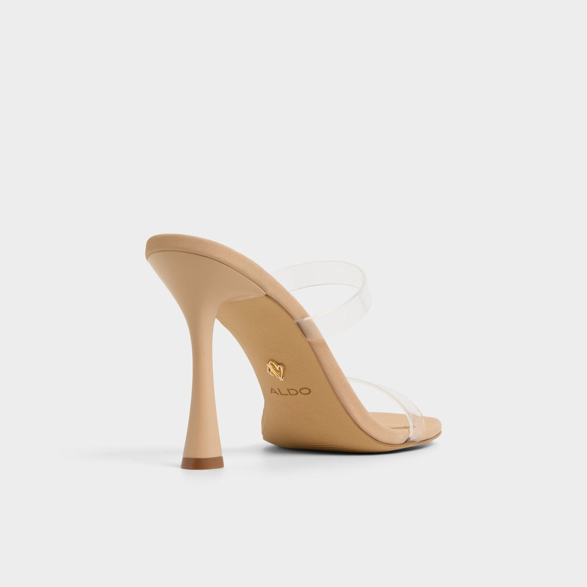 Evalina Medium Beige Women's Heeled sandals - Strappy heeled sandal, Stiletto heel | Aldo