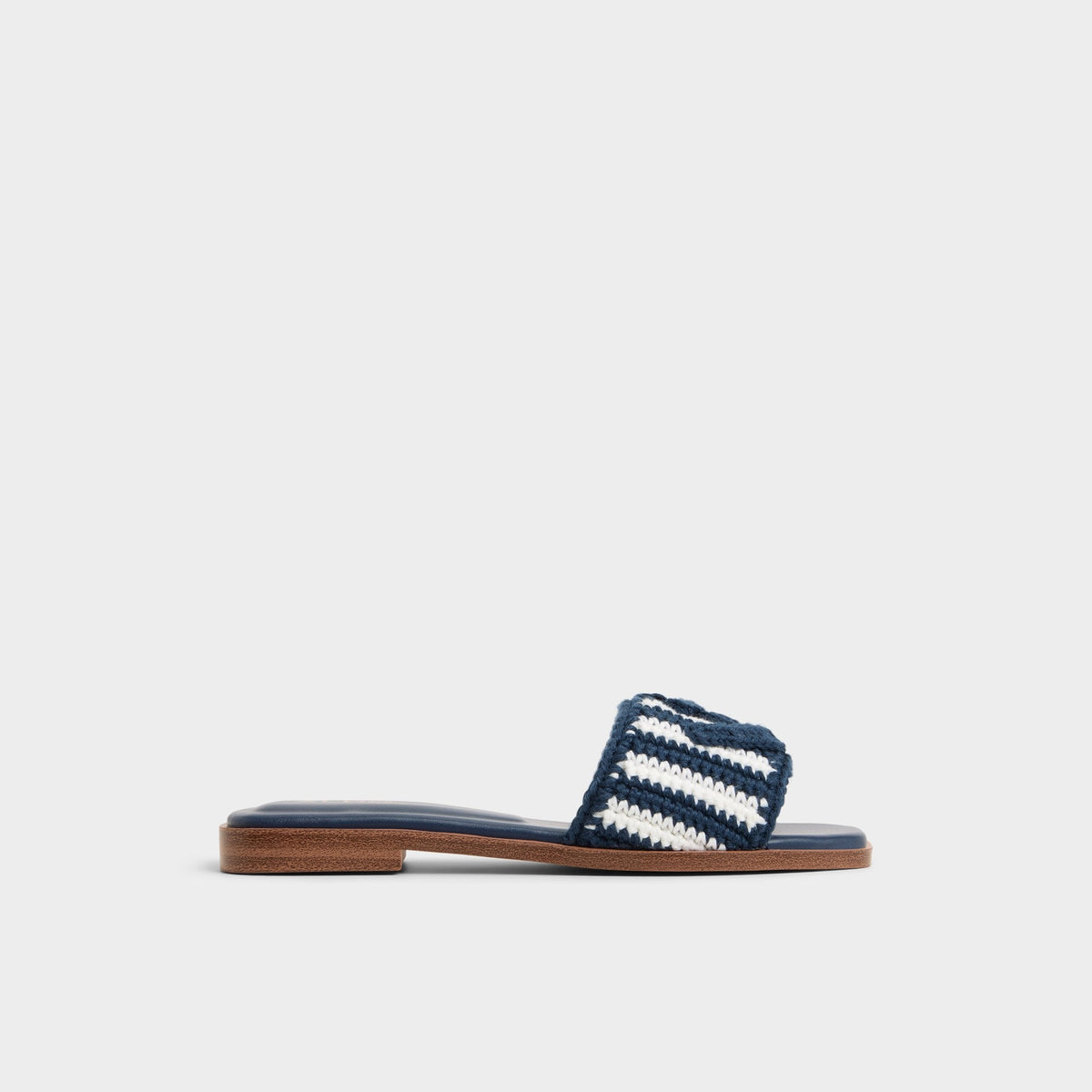 Sabbia Blue Combo Women's Flats - Slide sandal | Aldo