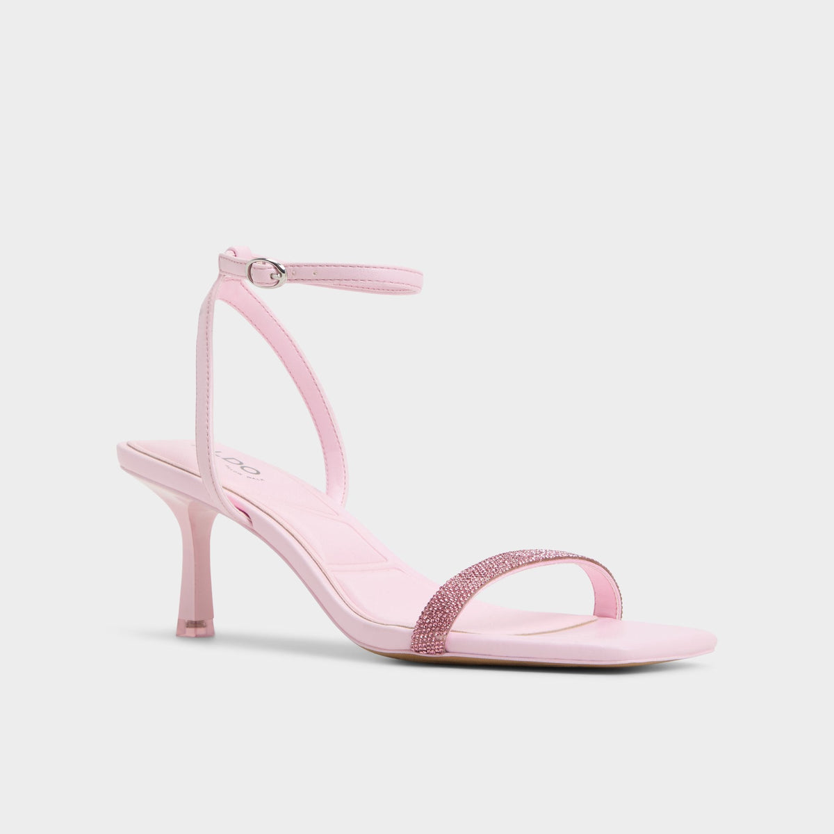 Kirri Light Pink Women's Strappy sandals - Strappy heeled sandal | Aldo