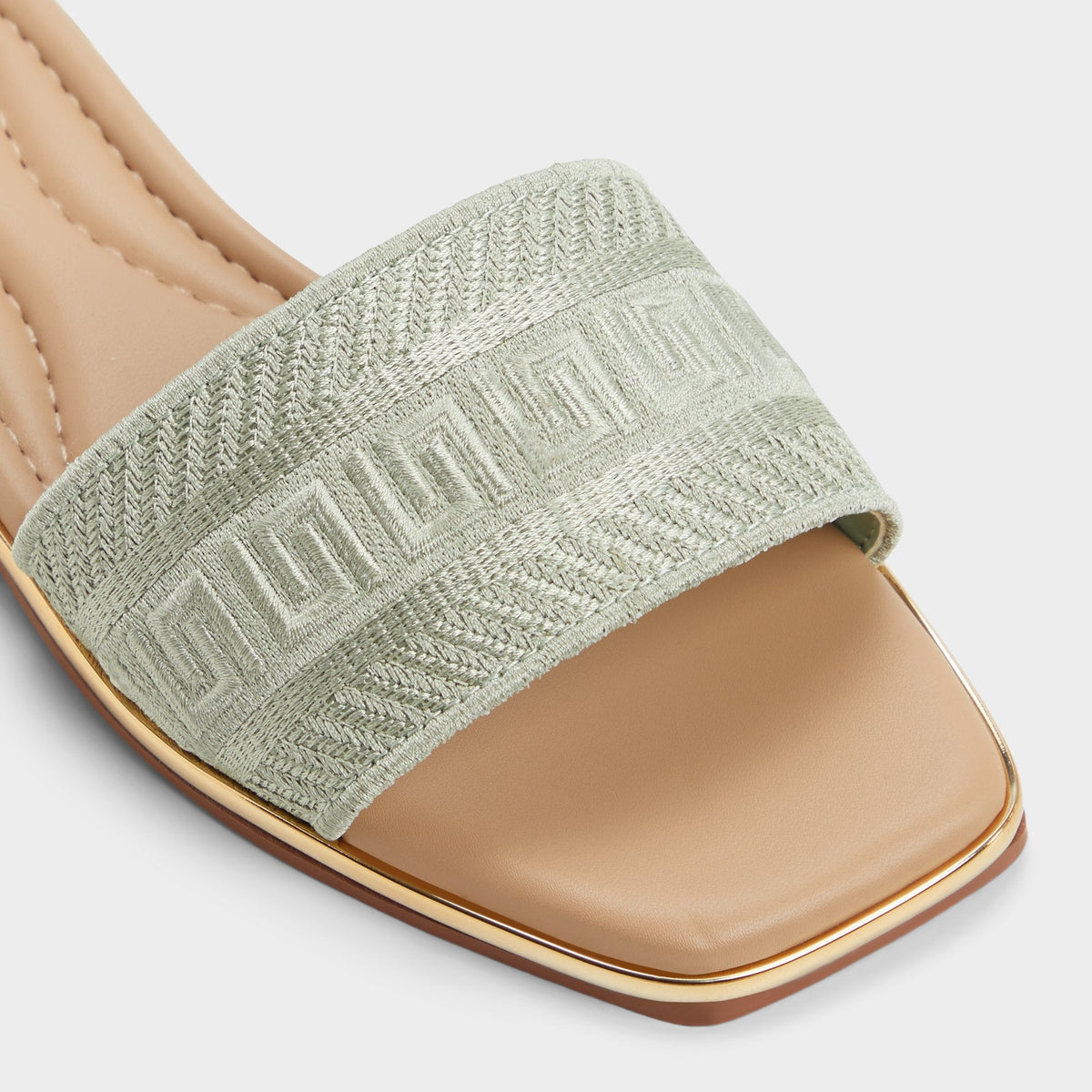 Oceania Other Green Women's Flats - Slide sandal | Aldo