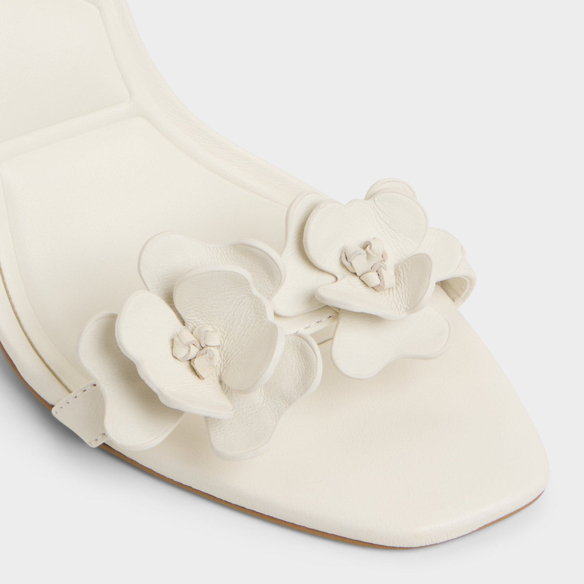 Daisylily White/Bone Women's Heeled sandals - Strappy heeled sandal, Stiletto heel | Aldo