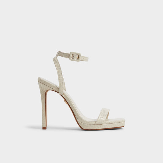 Kaathy Light Brown Women's Strappy Heels - Strappy heeled sandal | Aldo