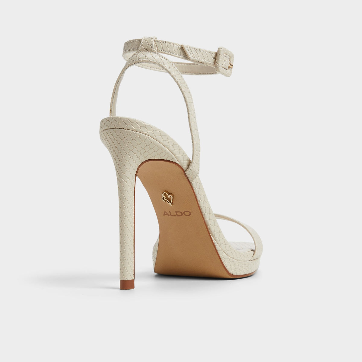 Kaathy Light Brown Women's Strappy Heels - Strappy heeled sandal | Aldo