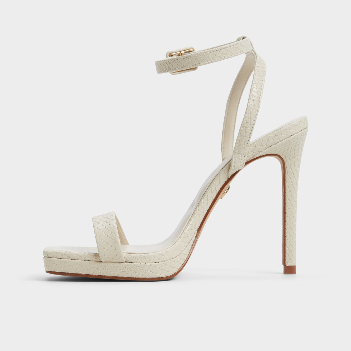 Kaathy Light Brown Women's Strappy Heels - Strappy heeled sandal | Aldo