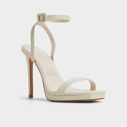 Kaathy Light Brown Women's Strappy Heels - Strappy heeled sandal | Aldo
