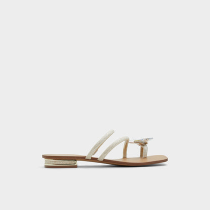 Garberia Silver Women's Flats - Flip flop | Aldo