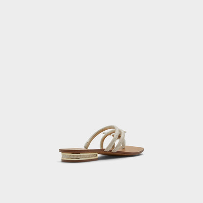 Garberia Silver Women's Flats - Flip flop | Aldo