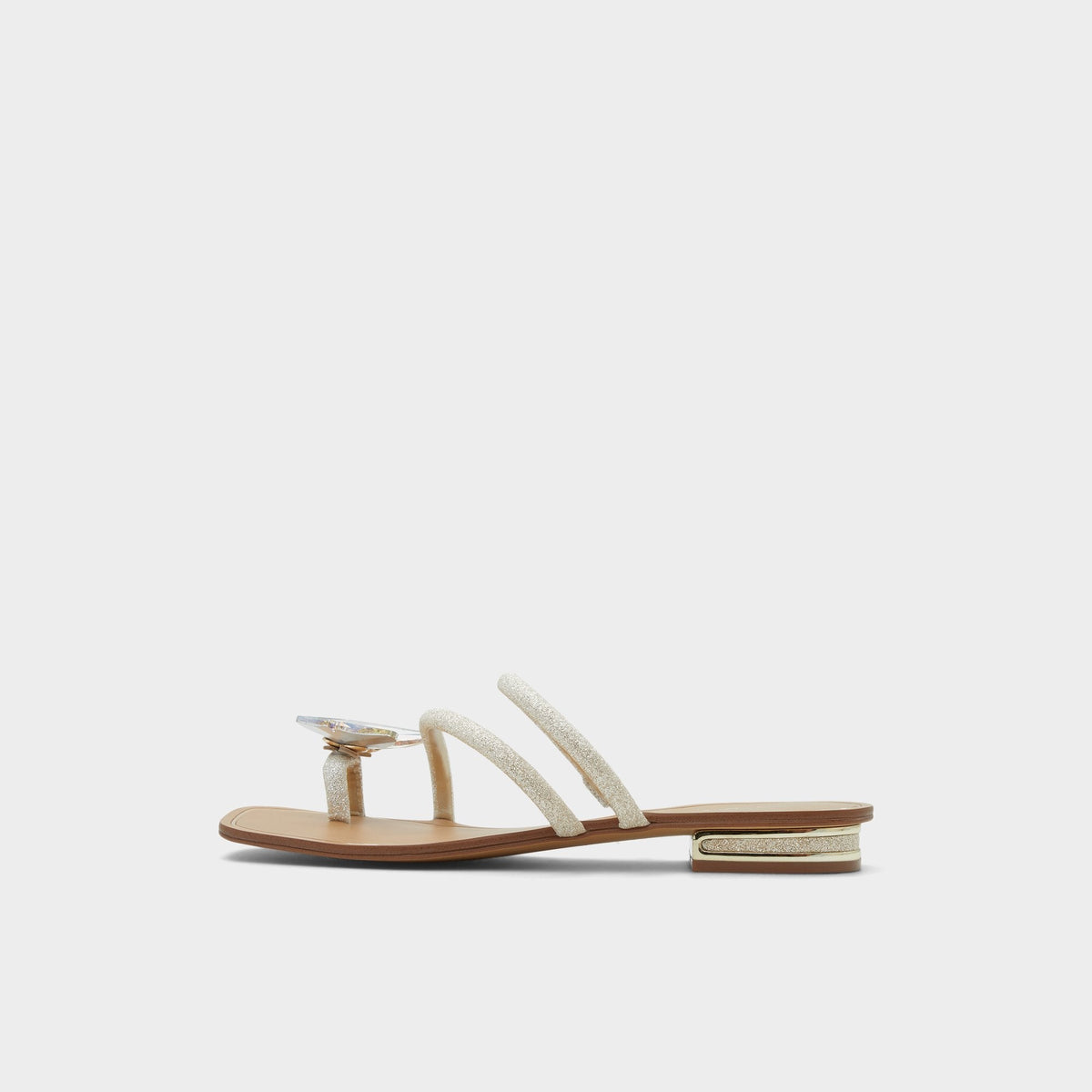 Garberia Silver Women's Flats - Flip flop | Aldo