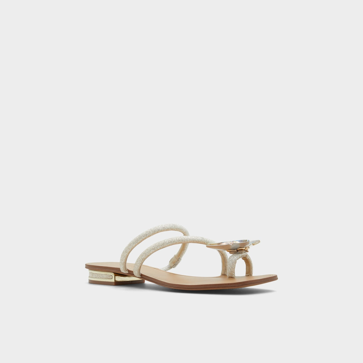 Garberia Silver Women's Flats - Flip flop | Aldo