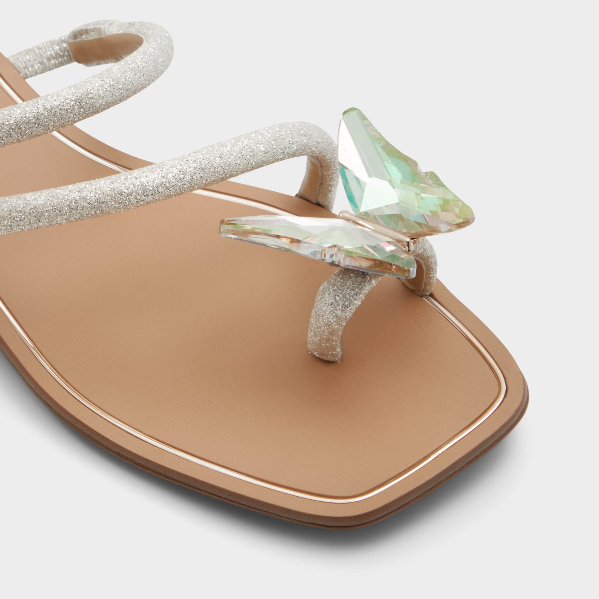 Garberia Silver Women's Flats - Flip flop | Aldo