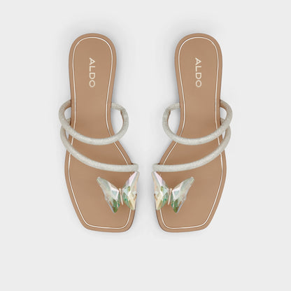 Garberia Silver Women's Flats - Flip flop | Aldo