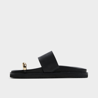 Beachstroll Black Women's Footbed sandals - Footbed sandal, Footbed sandal | Aldo