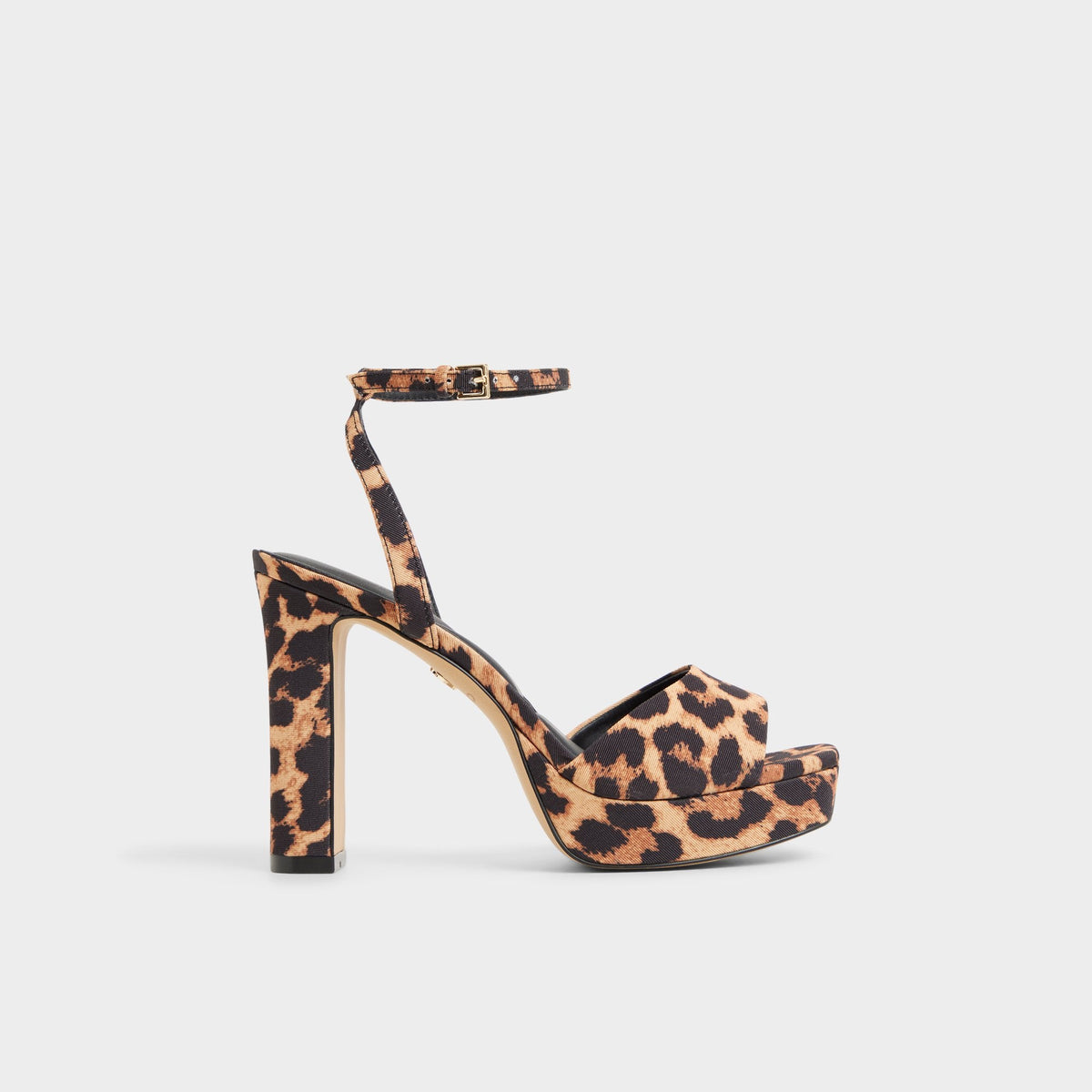 Chicgleam Brown Multi Women's Strappy sandals - Strappy heeled sandal, Platform | Aldo