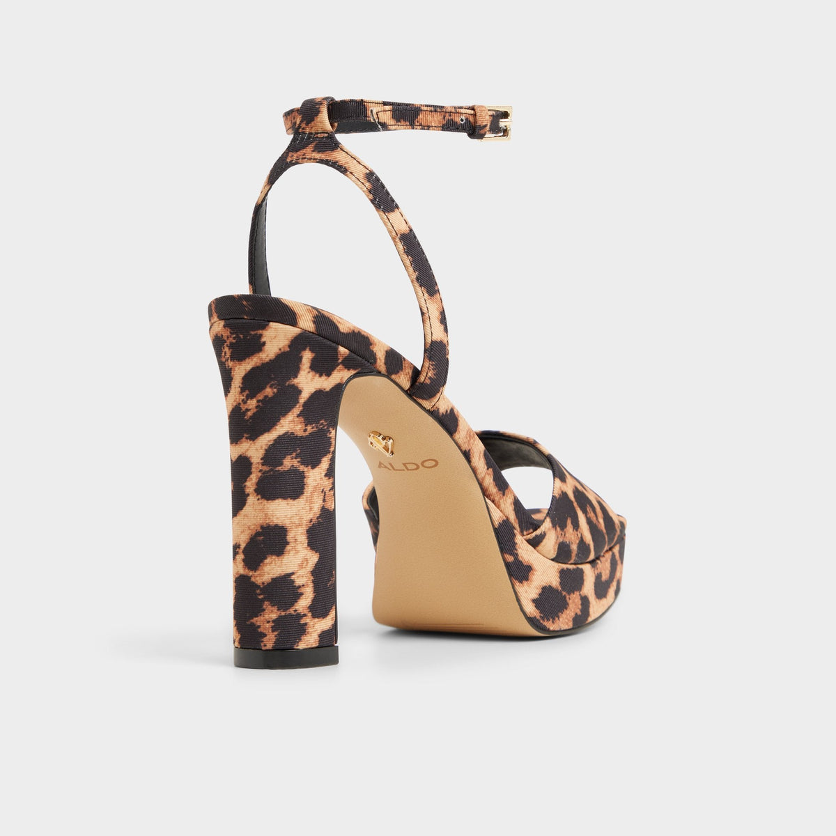 Chicgleam Brown Multi Women's Strappy sandals - Strappy heeled sandal, Platform | Aldo