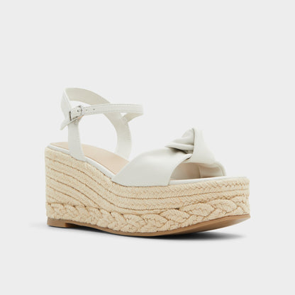 Annamarie White Women's Wedges - Wedge sandal, Wedge heel | Aldo