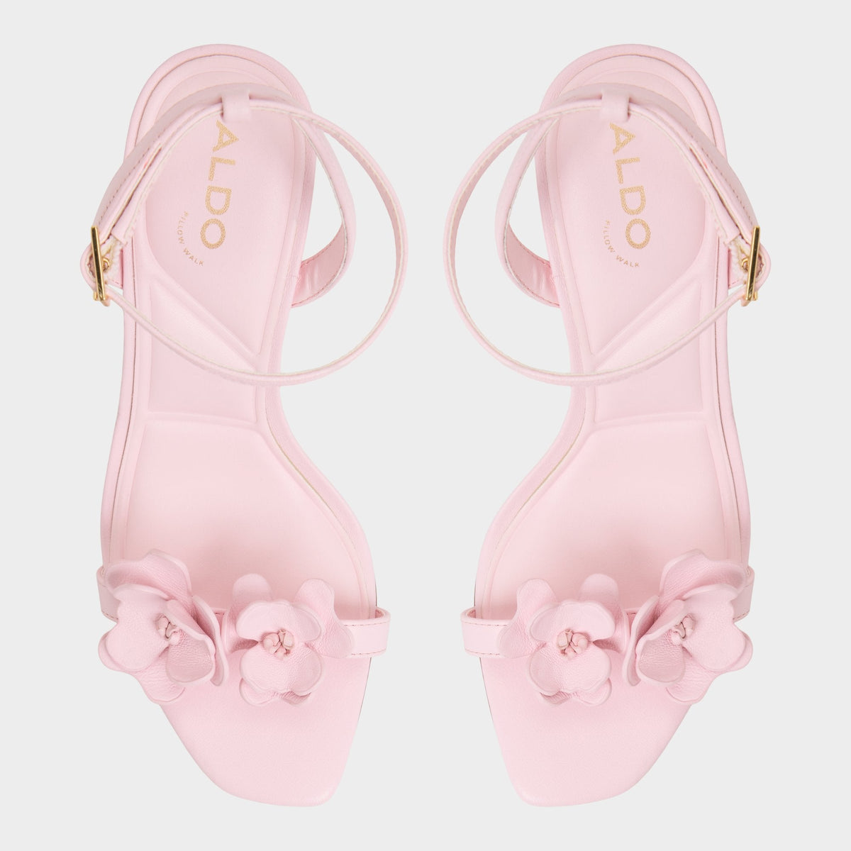 Daisylily Light Pink Women's Heeled sandals - Strappy heeled sandal, Stiletto heel | Aldo