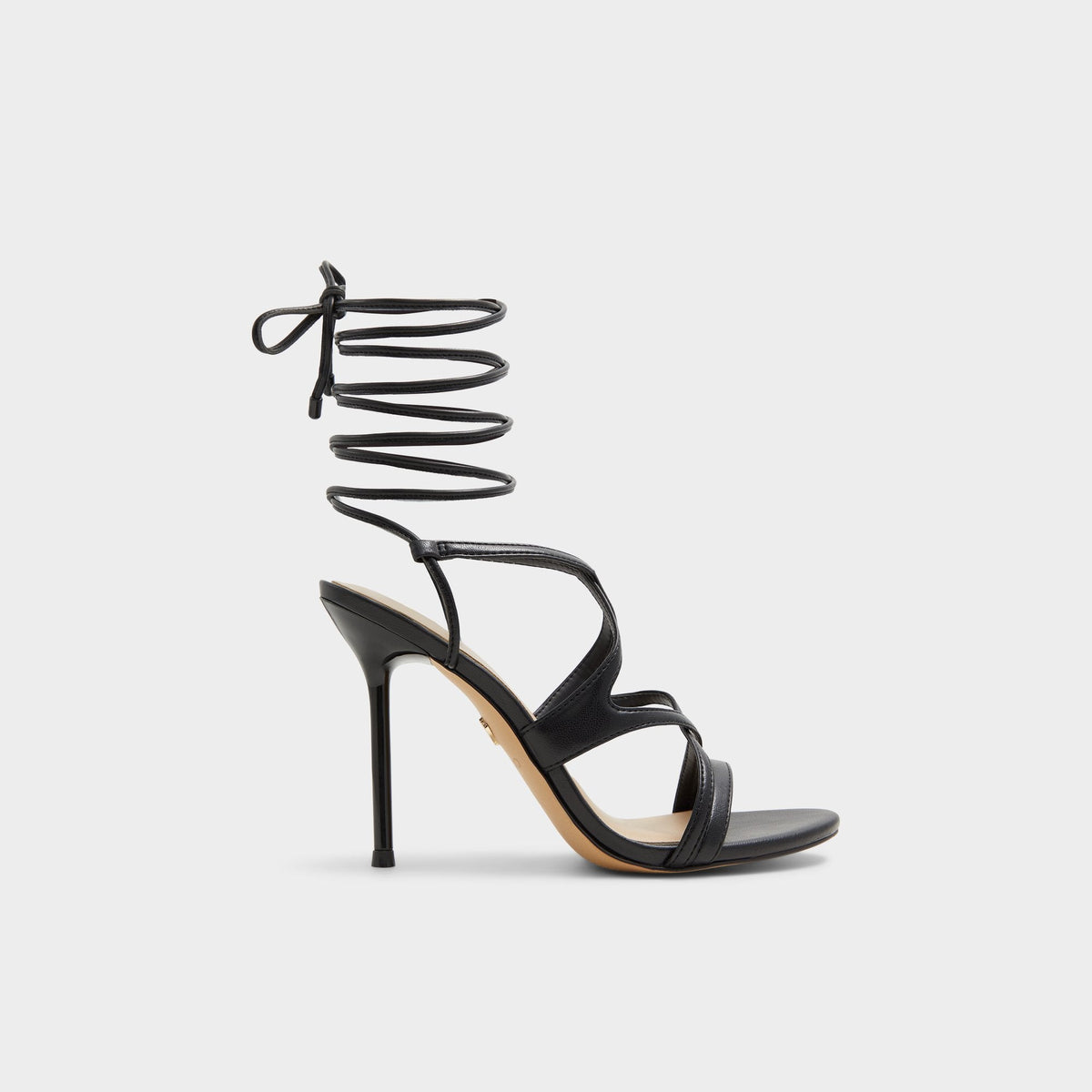 Marylou Black Women's Strappy sandals - Strappy heeled sandal | Aldo