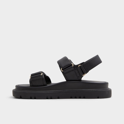 Linette Black Women's Footbed sandals - Footbed sandal, Footbed sandal | Aldo