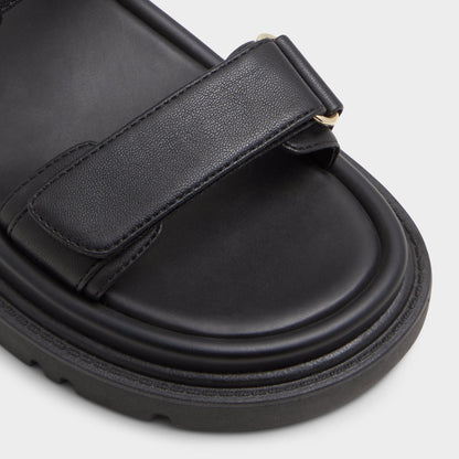 Linette Black Women's Footbed sandals - Footbed sandal, Footbed sandal | Aldo