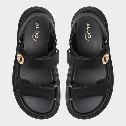 Linette Black Women's Footbed sandals - Footbed sandal, Footbed sandal | Aldo
