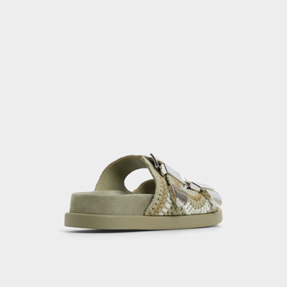 Bohodream Khaki Women's Footbed sandals - Footbed sandal | Aldo