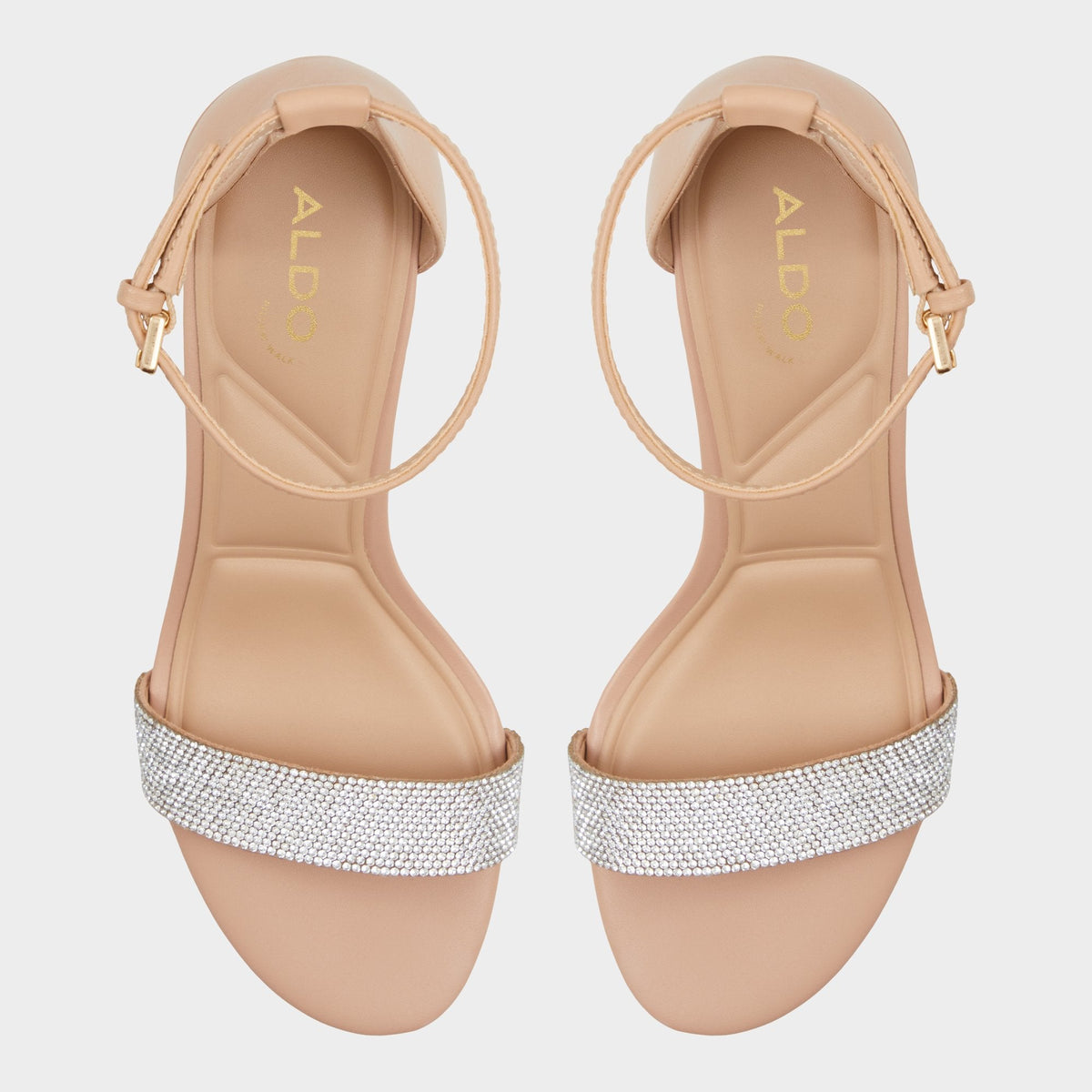 Pristine in Bone - Strappy sandal, Block heel | Aldo